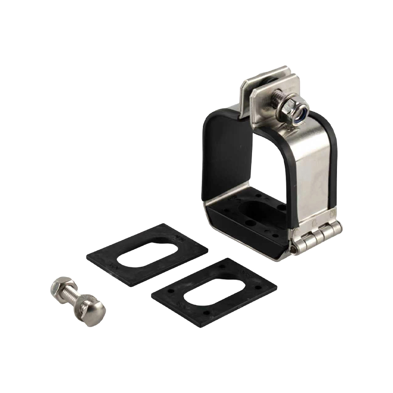 Attaches de câble quadruples en acier inoxydable 316 pour la gestion des câbles